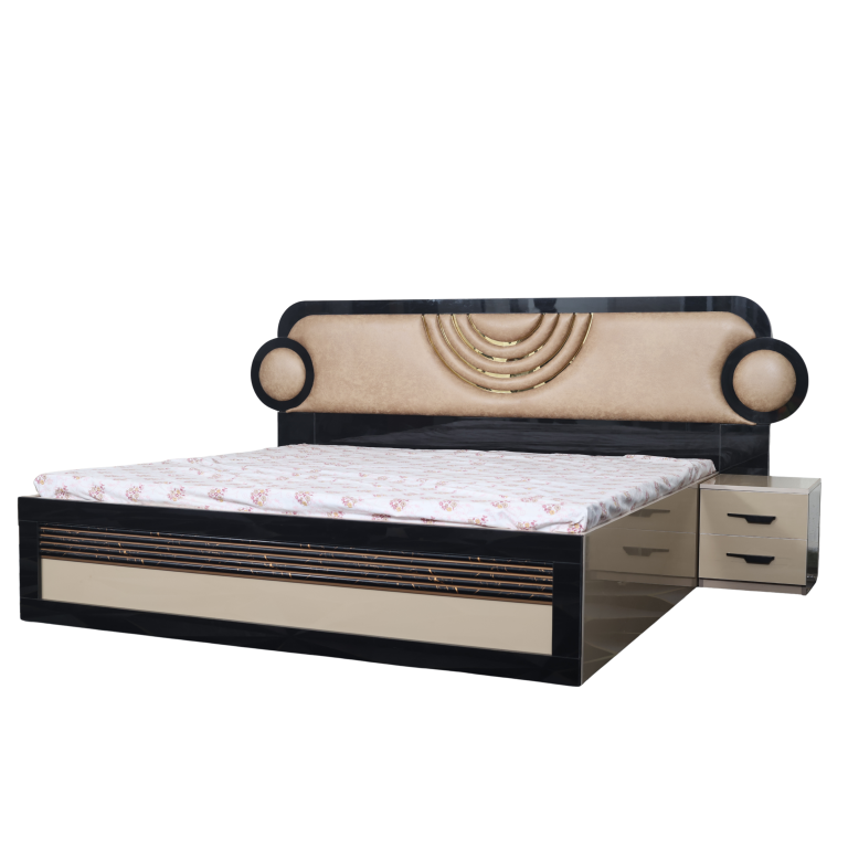 Modern Bed 2 - OrgoWood Furniture